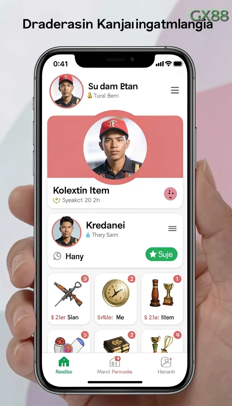 Cuplikan layar 666FF — halaman utama