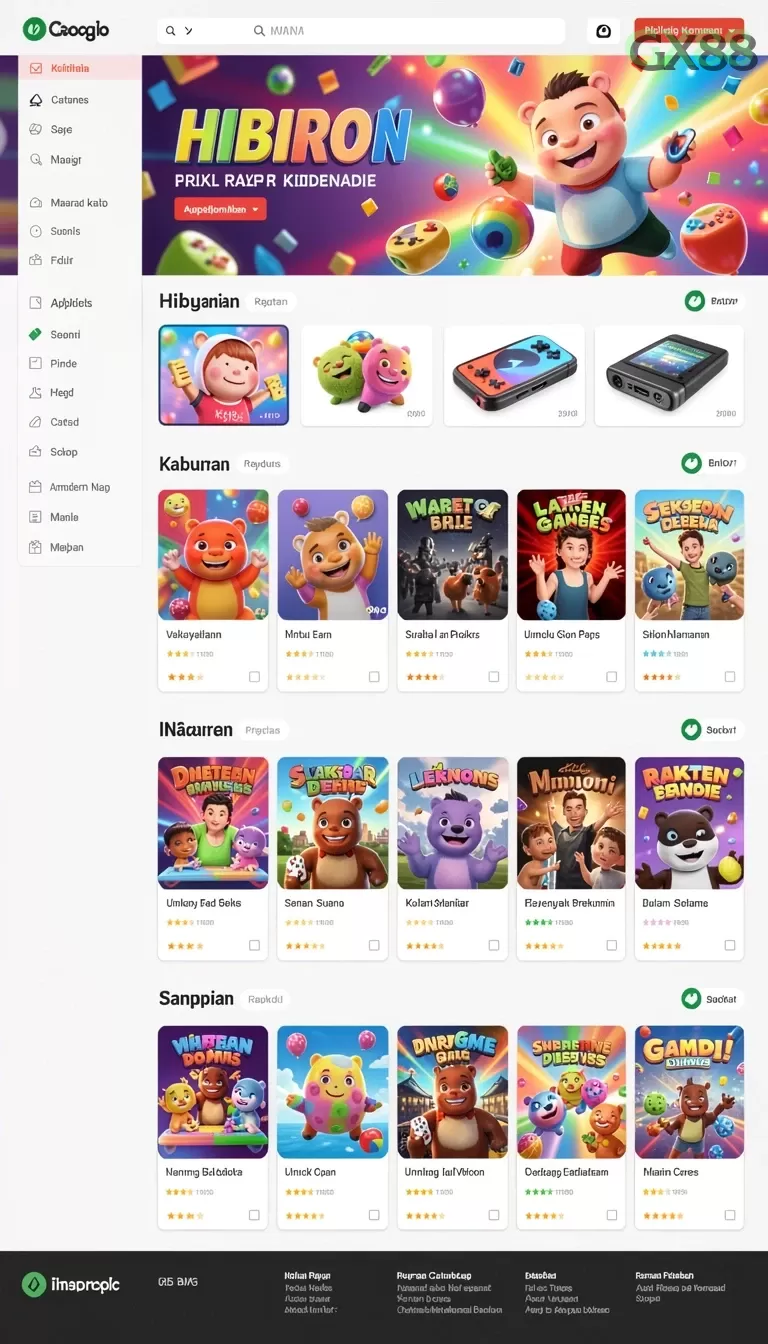 Cuplikan layar BONDAN69 — menu navigasi
